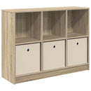 vidaXL Széf fiókkal Sonoma tölgy 102 x 32 x 73,5 cm