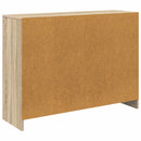vidaXL Széf fiókkal Sonoma tölgy 102 x 32 x 73,5 cm