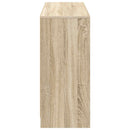 vidaXL Széf fiókkal Sonoma tölgy 102 x 32 x 73,5 cm