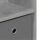 vidaXL Széf fiókkal Beton Szürke 102 x 32 x 73,5 cm