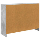 vidaXL Széf fiókkal Beton Szürke 102 x 32 x 73,5 cm