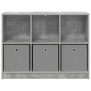 vidaXL Széf fiókkal Beton Szürke 102 x 32 x 73,5 cm