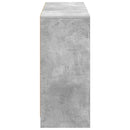 vidaXL Széf fiókkal Beton Szürke 102 x 32 x 73,5 cm