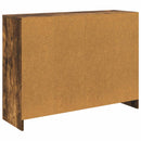 vidaXL Széf fiókkal Füstölt tölgy 102 x 32 x 73,5 cm