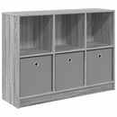 vidaXL Széf fiókkal Szürke Sonoma 102 x 32 x 73,5 cm