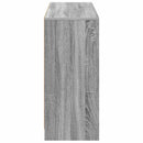 vidaXL Széf fiókkal Szürke Sonoma 102 x 32 x 73,5 cm