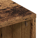 vidaXL Széf fiókkal Öreg fa 102 x 32 x 73,5 cm