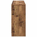 vidaXL Széf fiókkal Öreg fa 102 x 32 x 73,5 cm