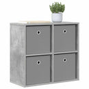 vidaXL Széf fiókkal Beton Szürke 59,5 x 27 x 57 cm