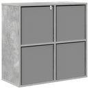 vidaXL Széf fiókkal Beton Szürke 68,5 x 32 x 67 cm