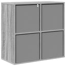 vidaXL Széf fiókkal Szürke Sonoma 68,5 x 32 x 67 cm
