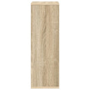 vidaXL Széf fiókkal Sonoma tölgy 25,5 x 22 x 69,5 cm