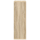 vidaXL Széf fiókkal Sonoma tölgy 30,5 x 27 x 84,5 cm