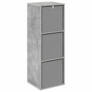vidaXL Széf fiókkal Beton Szürke 35 x 32 x 99,5 cm