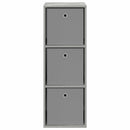 vidaXL Széf fiókkal Beton Szürke 35 x 32 x 99,5 cm
