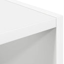 vidaXL Éjjeli asztal fiókkal 2 pcs Fehér 25,5 x 22 x 49,5 cm Faanyag