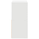 vidaXL Éjjeli asztal fiókkal 2 pcs Fehér 25,5 x 22 x 49,5 cm Faanyag