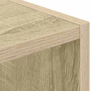 vidaXL Éjjeli asztal fiókkal Sonoma tölgy 25,5 x 22 x 49,5 cm Faanyag