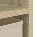 vidaXL Éjjeli asztal fiókkal Sonoma tölgy 25,5 x 22 x 49,5 cm Faanyag