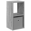 vidaXL Éjjeli asztal fiókkal Szürke Sonoma 25,5 x 22 x 49,5 cm Faanyag
