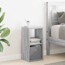 vidaXL Éjjeli asztal 2 pcs Szürke Sonoma 25,5 x 22 x 49,5 cm Faanyag