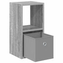 vidaXL Éjjeli asztal 2 pcs Szürke Sonoma 25,5 x 22 x 49,5 cm Faanyag