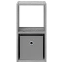 vidaXL Éjjeli asztal 2 pcs Szürke Sonoma 25,5 x 22 x 49,5 cm Faanyag