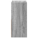 vidaXL Éjjeli asztal 2 pcs Szürke Sonoma 25,5 x 22 x 49,5 cm Faanyag