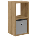 vidaXL Éjjeli asztal fiókkal Artisan tölgy 25,5 x 22 x 49,5 cm Faanyag