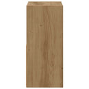 vidaXL Éjjeli asztal 2 pcs Artisan tölgy 25,5 x 22 x 49,5 cm Faanyag
