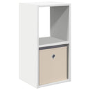 vidaXL Éjjeli asztal fiókkal Fehér 30,5 x 27 x 59,5 cm Faanyag