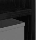 vidaXL Éjjeli asztal 2 pcs Fekete tölgy 30,5 x 27 x 59,5 cm Faanyag