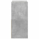 vidaXL Éjjeli asztal 2 pcs Beton Szürke 30,5 x 27 x 59,5 cm Faanyag