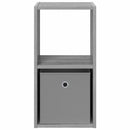 vidaXL Éjjeli asztal fiókkal Szürke Sonoma 30,5 x 27 x 59,5 cm Faanyag