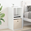 vidaXL Éjjeli asztal fiókkal Fehér 35 x 32 x 68,5 cm Faanyag