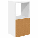vidaXL Éjjeli asztal fiókkal Fehér 35 x 32 x 68,5 cm Faanyag