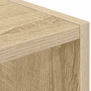 vidaXL Éjjeli asztal 2 pcs Sonoma tölgy 35 x 32 x 68,5 cm Faanyag