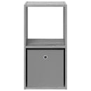 vidaXL Éjjeli asztal 2 pcs Szürke Sonoma 35 x 32 x 68,5 cm Faanyag