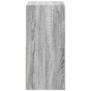 vidaXL Éjjeli asztal 2 pcs Szürke Sonoma 35 x 32 x 68,5 cm Faanyag