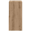 vidaXL Éjjeli asztal fiókkal Artisan tölgy 35 x 32 x 68,5 cm Faanyag