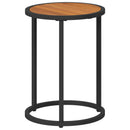 vidaXL Kávasztal Szett 2 pcs Természetes és Fekete 55 x 55 x 45 cm