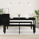 vidaXL Étkezőasztalok 2 pcs 180 x 90 x 75 cm Faanyag