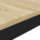 vidaXL Étkezőasztalok 2 pcs 180 x 90 x 75 cm Faanyag