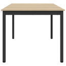 vidaXL Étkezőasztalok 2 pcs 180 x 90 x 75 cm Faanyag