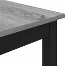vidaXL Étkezőasztalok 2 pcs 180 x 90 x 75 cm Faanyag