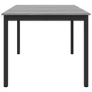 vidaXL Étkezőasztalok 2 pcs 180 x 90 x 75 cm Faanyag