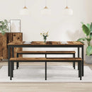 vidaXL Étkezőasztalok 180 x 90 x 75 cm Faanyag Négyszögletes