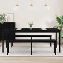 vidaXL Étkezőasztalok 200 x 100 x 75 cm Faanyag Négyszögletes