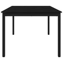 vidaXL Étkezőasztalok 2 pcs 200 x 100 x 75 cm Faanyag