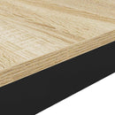 vidaXL Étkezőasztalok 2 pcs 200 x 100 x 75 cm Faanyag